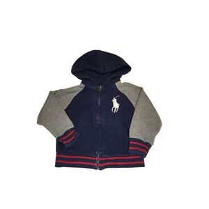 Ralph Lauren Big Pony Zipper Hoodie Boys 2T